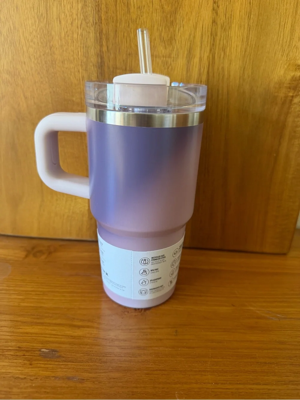 💜NWT Stanley The Quencher H2.O FlowState™ Tumbler | 20 OZ - Dawn Spiral🌈 - Picture 3 of 4